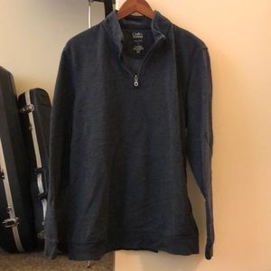 Croft & Barrow extra soft 1/4 zip fleece pullover